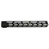 The Free Float AR-15 Handguard M-LOK 15" offers lightweight, sturdy construction with Picatinny and M-Lok slots for versatile accessory mounting.